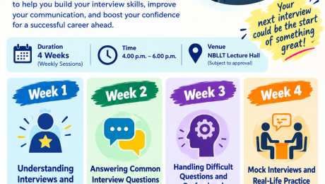 Interview Skills Workshop Flyer
